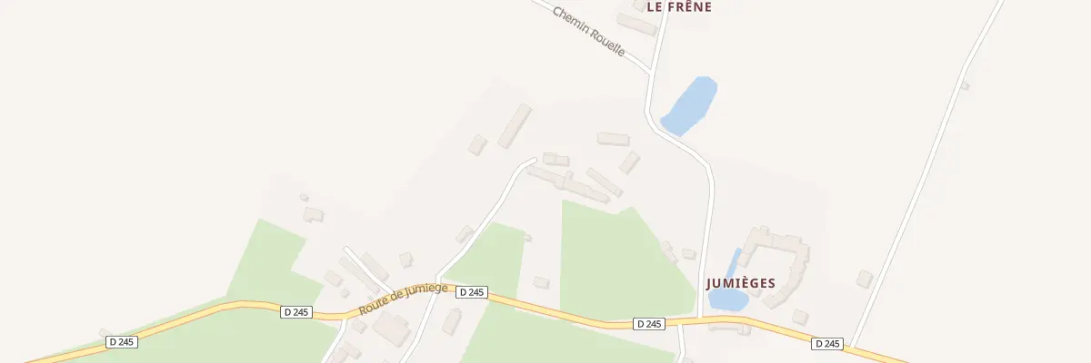 Plan du 4 Imp du Demi Enfant à Coulonces