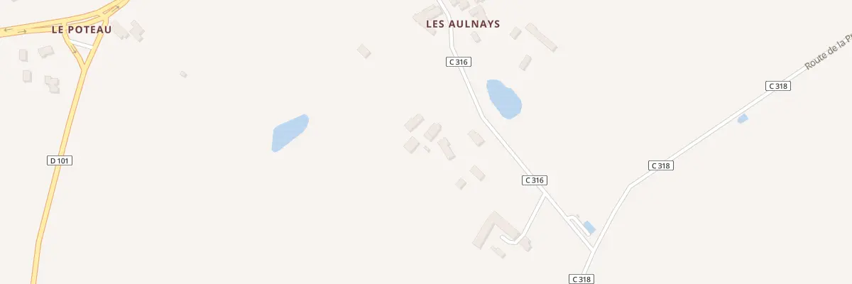 Plan du 191 Rue des Aulnays à Mieuxcé