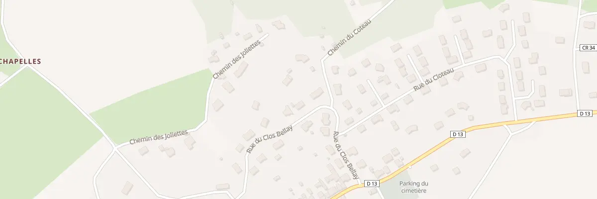 Plan du 8 Rue du Clos Bellay à Mareil-sur-Loir