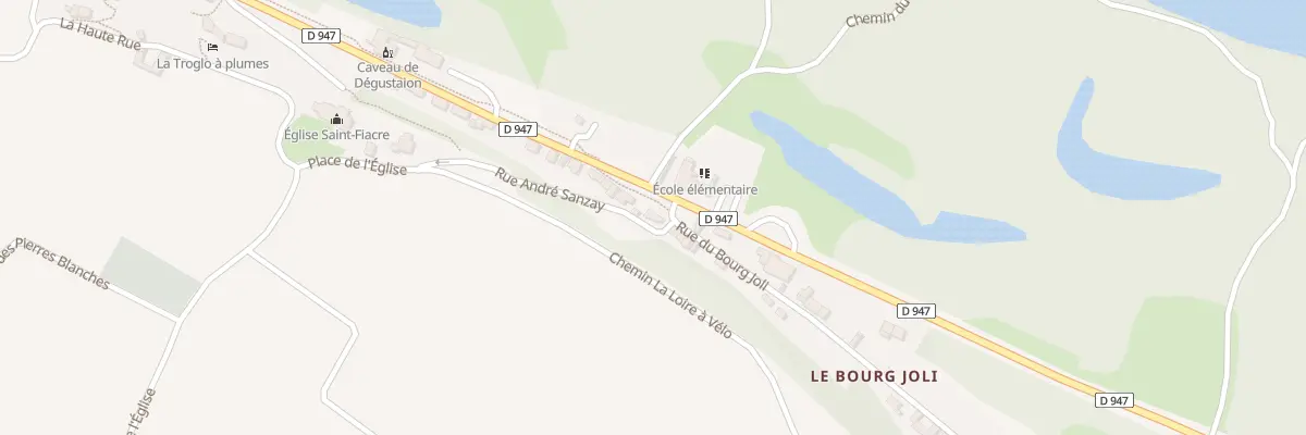 Plan du 1 Pl de la Mairie à Parnay