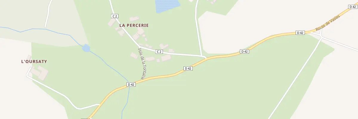 Plan du 1 La Percerie à Ayron