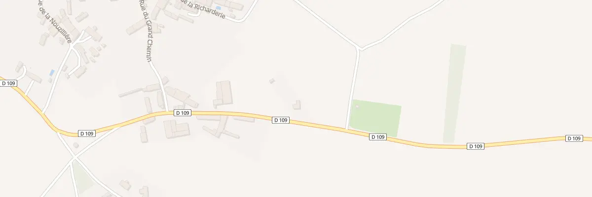 Plan du 5307 Rte de Sauzé-vaussais à Melleran