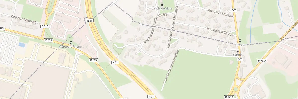 Plan du 30 Rue Brindejonc des Moulinais à Louey