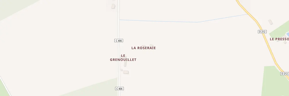 Plan du 5284 Le Grenouillet à Souligné-Flacé