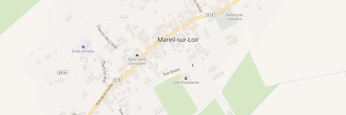Plan du 40 Rue de la Soulle à Mareil-sur-Loir