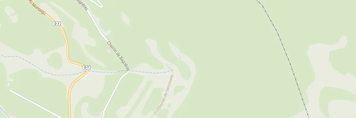 Plan du 8 Che de Saucouet à Gazost