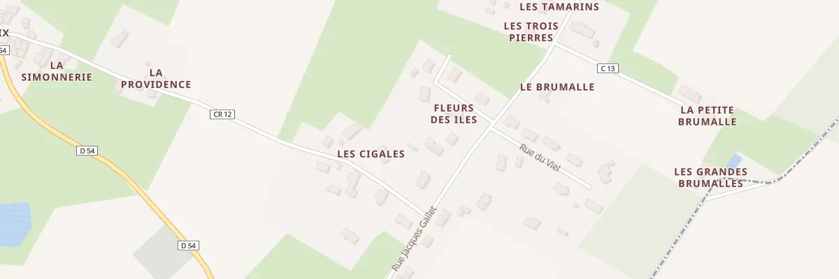 Plan du 7 Rue Jacques Gallet à Ligron