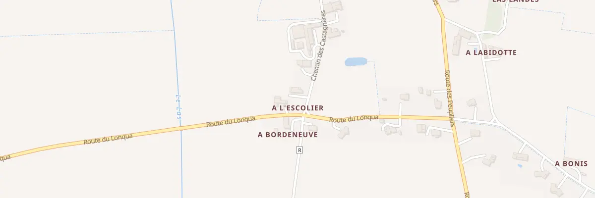 Plan du 480 Chem des Castagneres à Galiax