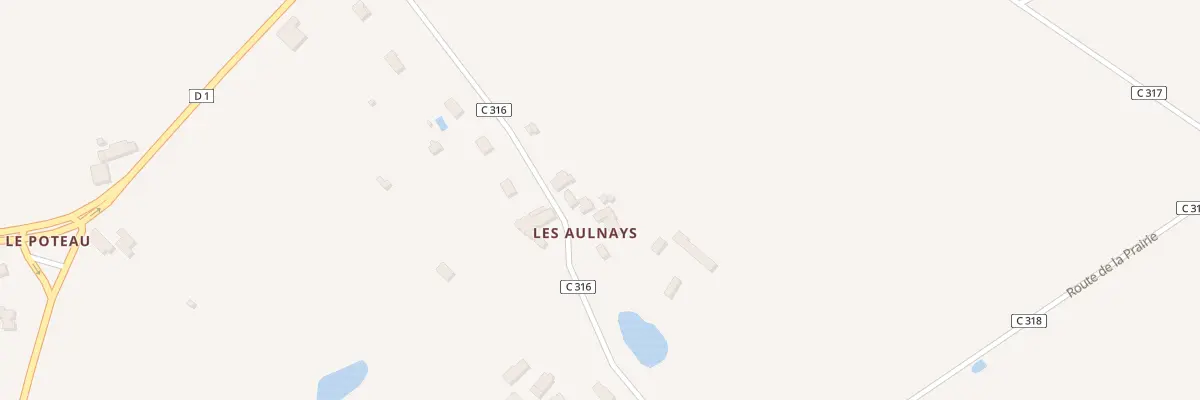 Plan du 52 Les Aunais à Mieuxcé
