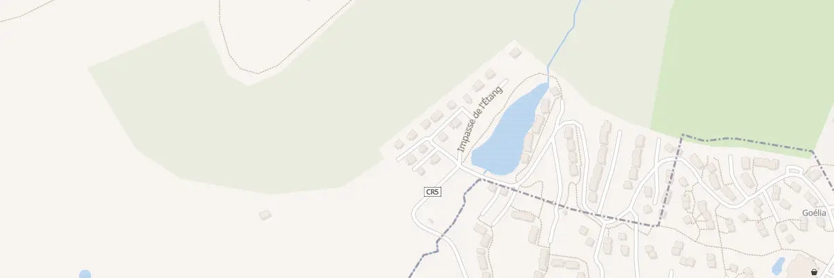 Plan du 28 All du Bois à Branville