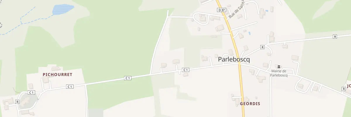 Plan du 236 Saint-Cricq à Parleboscq
