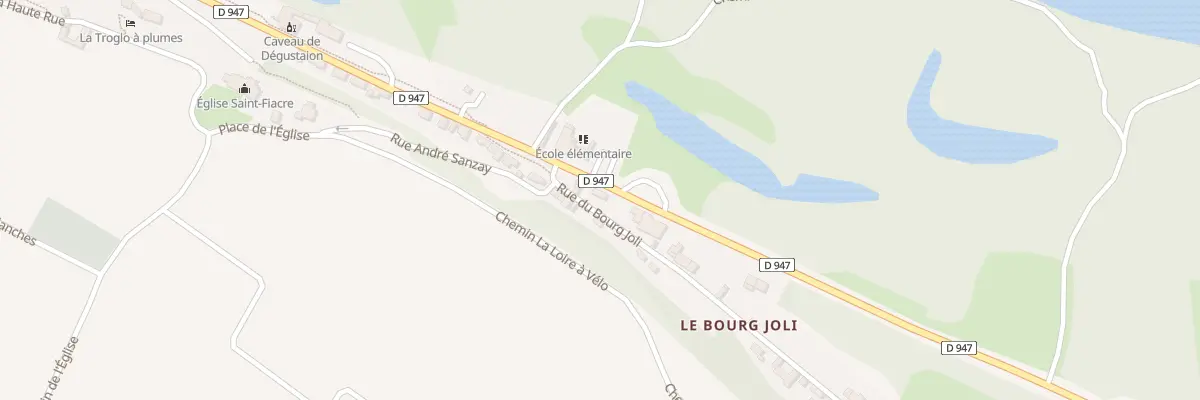 Plan du 3 Rue du Bourg Joli à Parnay