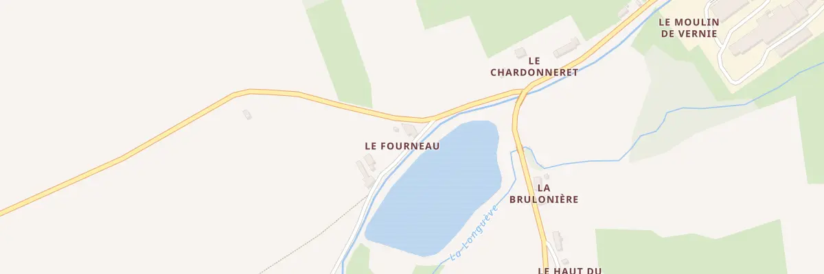Plan du 2 Le Fourneau à Vernie