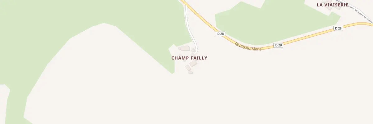 Plan du 5420 Rte du Mans à Bernay-Neuvy-en-Champagne