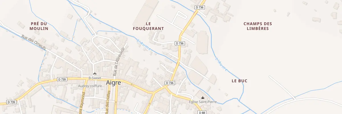 Plan du 27 Rue des Ponts à Aigre