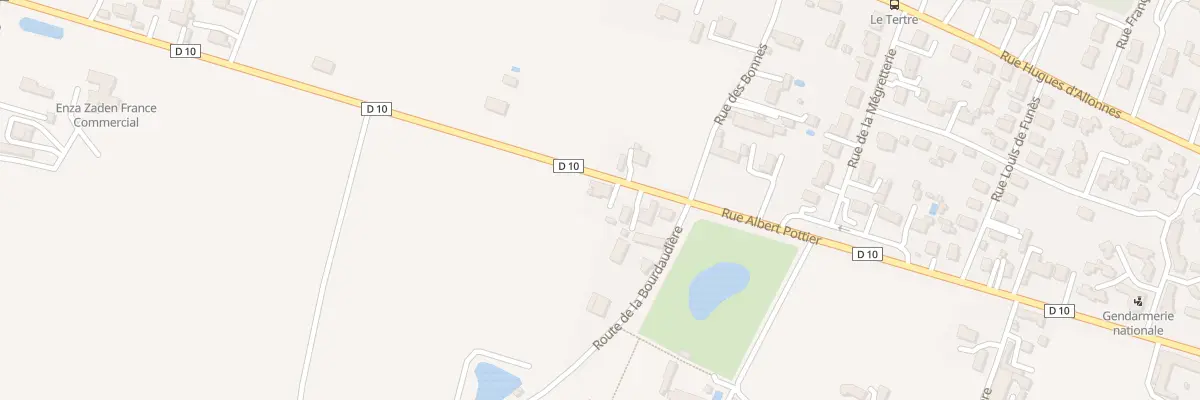Plan du 321 Rue Albert Pottier à Allonnes