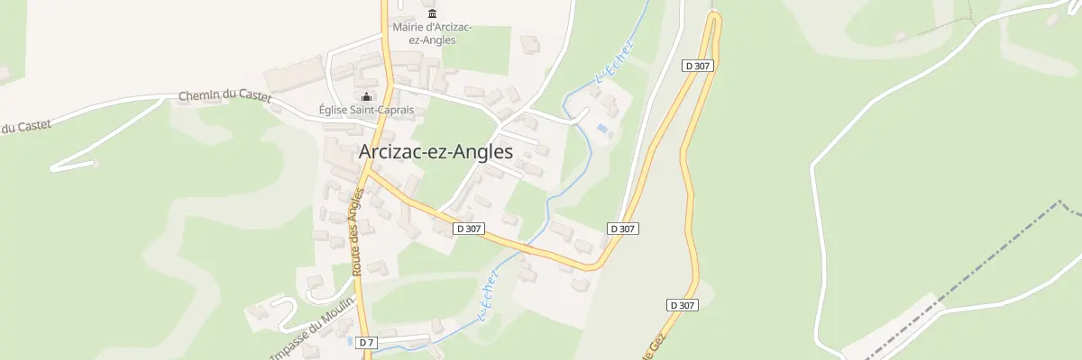 Plan du 15 Rue des Pyrénées à Arcizac-ez-Angles