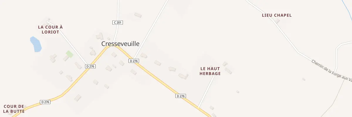Plan du 5143 La Mairie à Cresseveuille