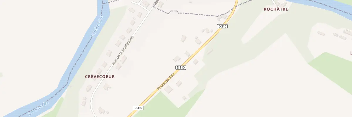 Plan du 11 Rte de Sille à Saint-Aubin-de-Locquenay