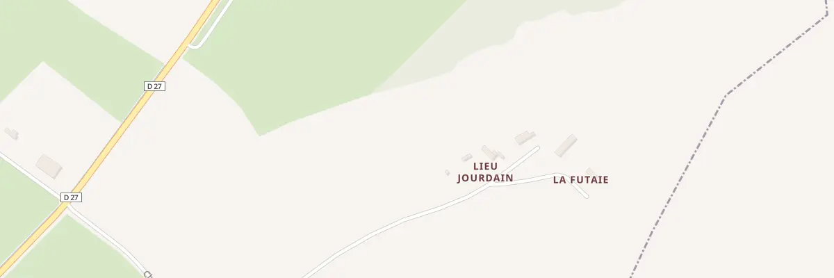 Plan du 5018 Le Lieu Jourdain à Saint-Vaast-en-Auge