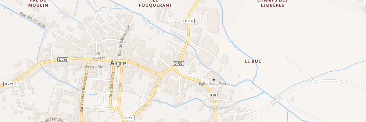 Plan du 18 Rue des Ponts à Aigre