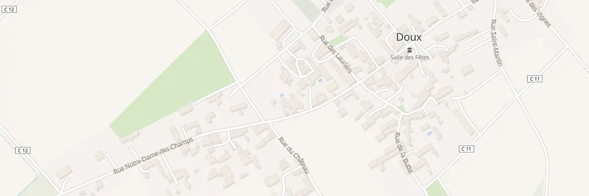 Plan du 5 Rue de la Mairie à Doux