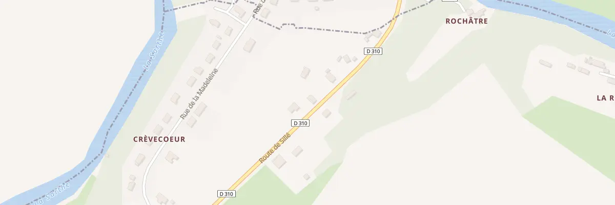 Plan du 9 Rte de Sille à Saint-Aubin-de-Locquenay
