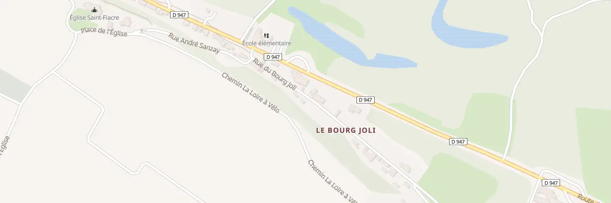 Plan du 12 Rue du Bourg Joli à Parnay