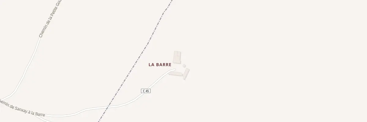 Plan du 5196 La Barre à Curzay-sur-Vonne