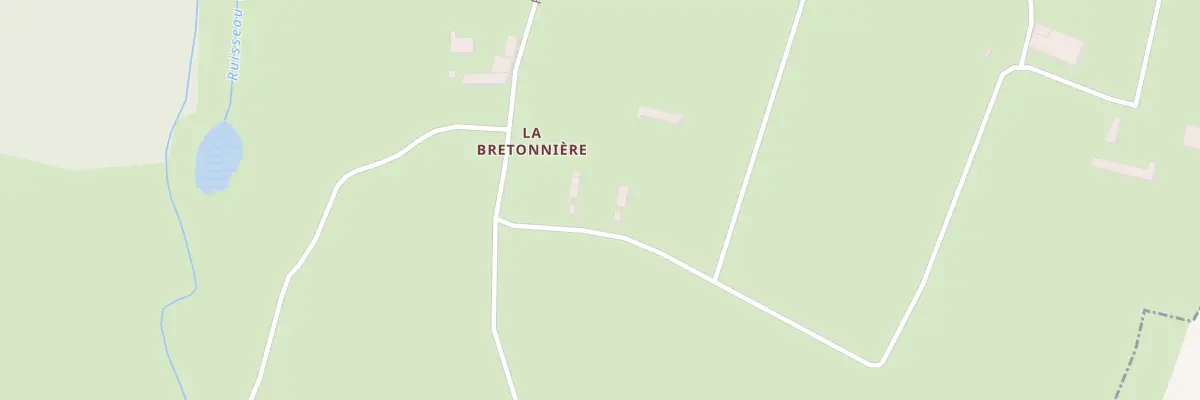Plan du 1 La Grande Bretonniere à Boischampré