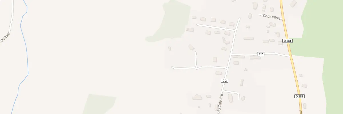 Plan du 5210 Chemin du Calvaire à Danestal