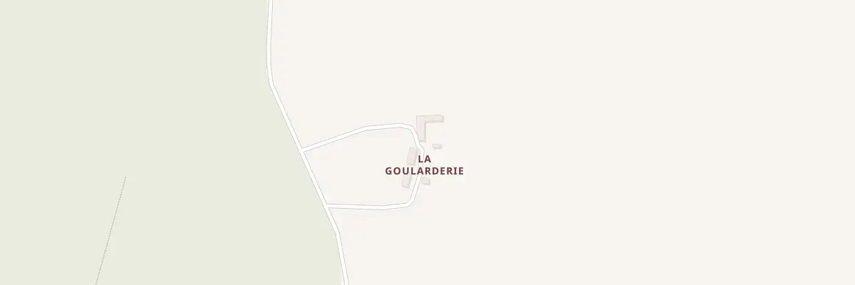 Plan du 1 La Goularderie au Cercueil