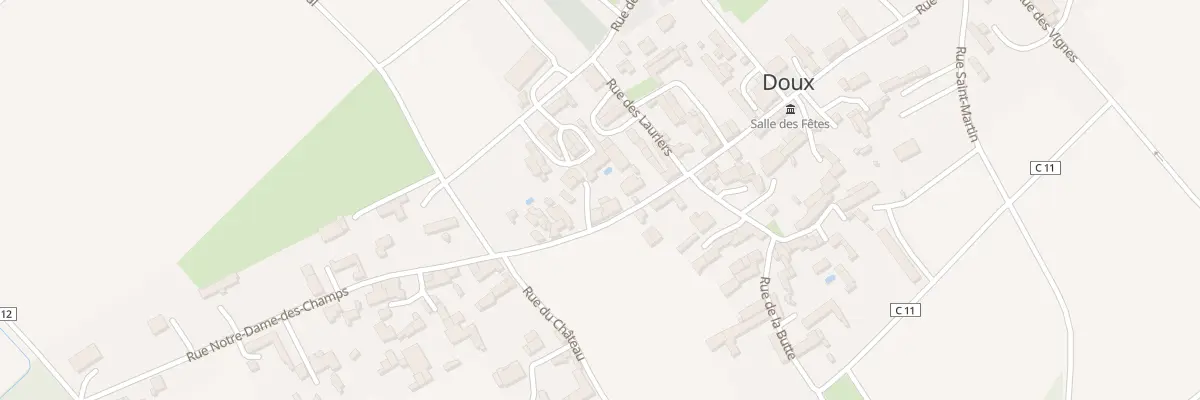 Plan du 9 Rue de la Mairie à Doux