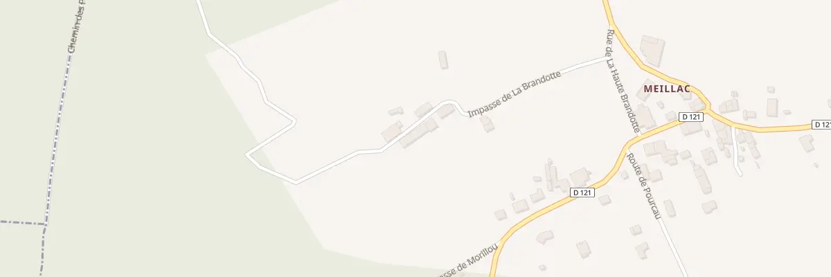 Plan du 11 La Brandotte à Gours