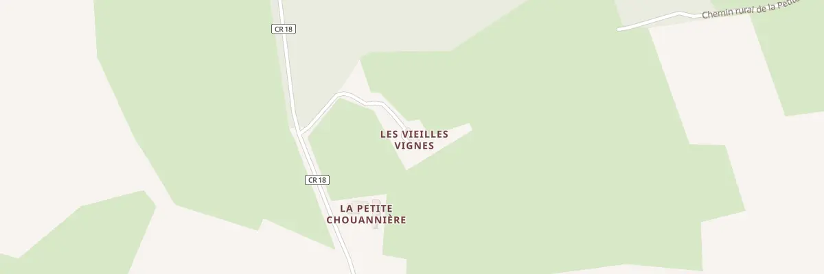 Plan du 5211 La Petite Chouanniere à Ségrie