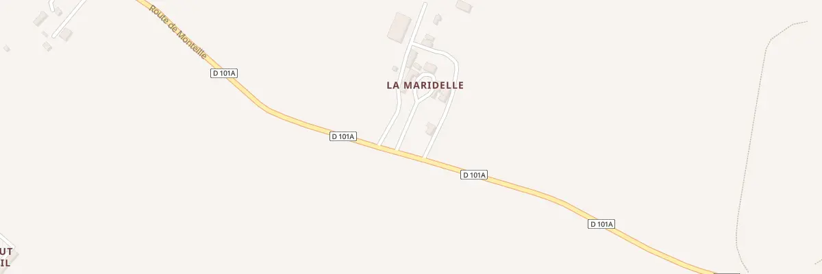 Plan du 532 Rte de Monteille à Belle Vie en Auge
