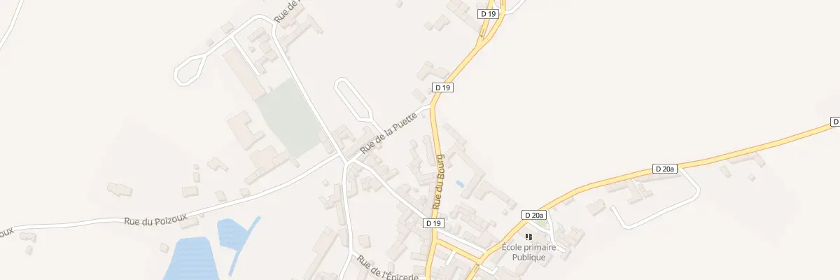 Plan du 8 Rue du Bourg à Arçay