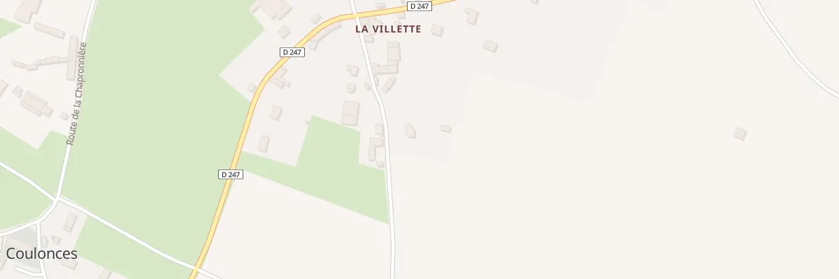Plan du 5 Rte des Six Acres à Coulonces