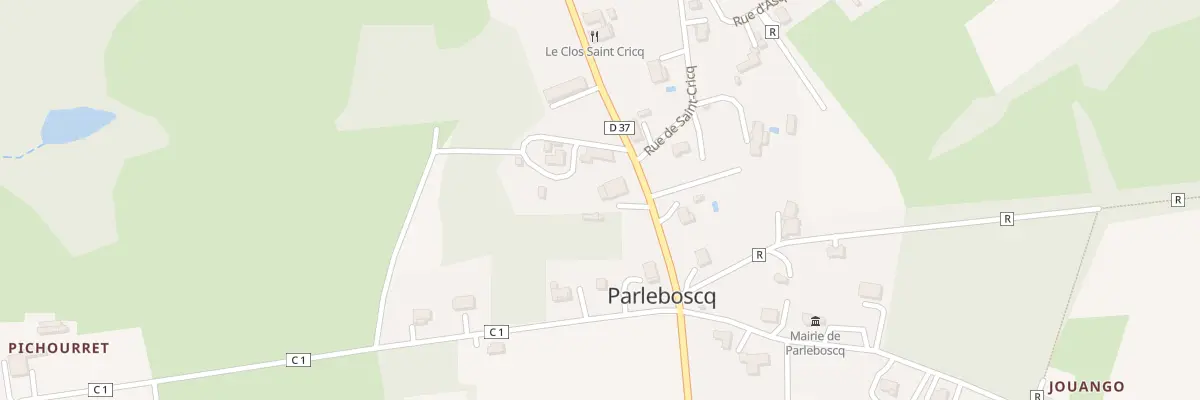 Plan du 61 Saint-Cricq à Parleboscq