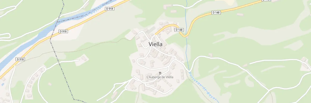 Plan du 5009 Le Village à Viella