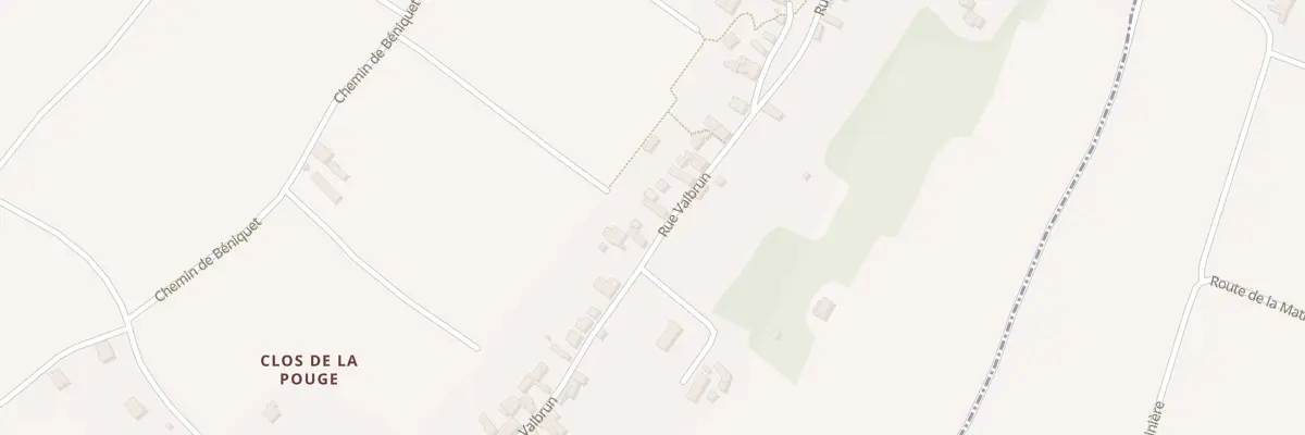 Plan du 36 Rue Valbrun à Parnay