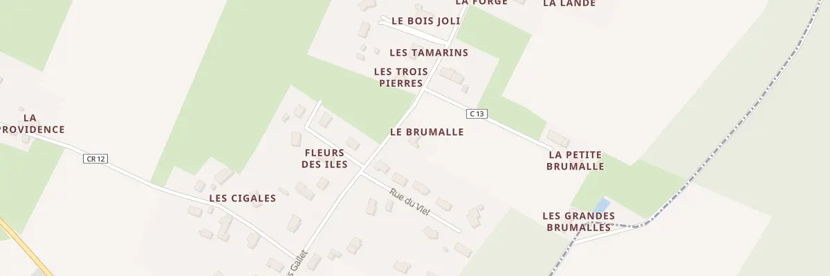Plan du 5211 La Petite Brumalle à Ligron