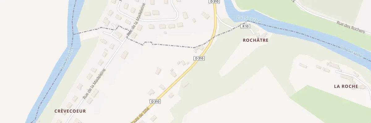 Plan du 3 Rte de Sille à Saint-Aubin-de-Locquenay
