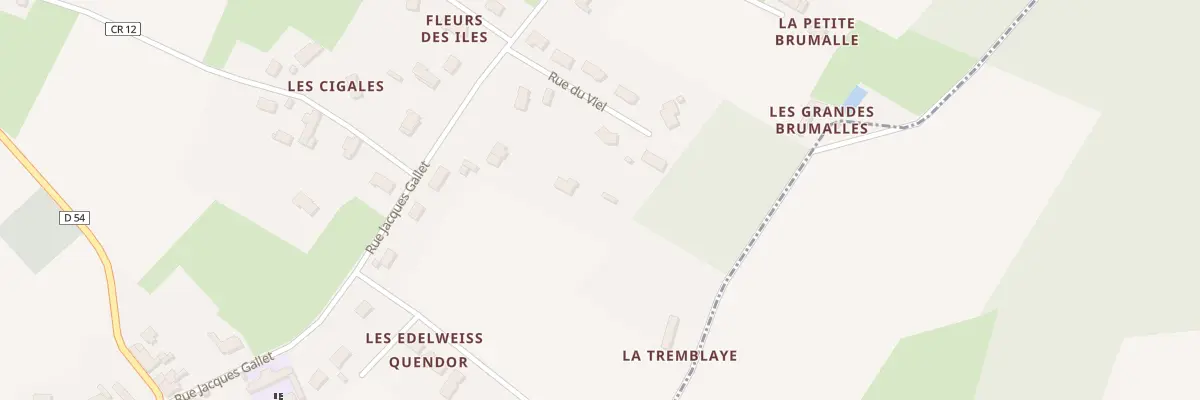 Plan du 28 Rue Jacques Gallet à Ligron