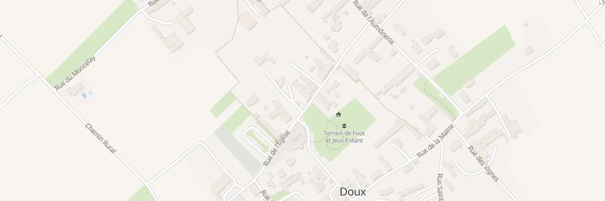 Plan du 12 Rue de l’Eglise à Doux