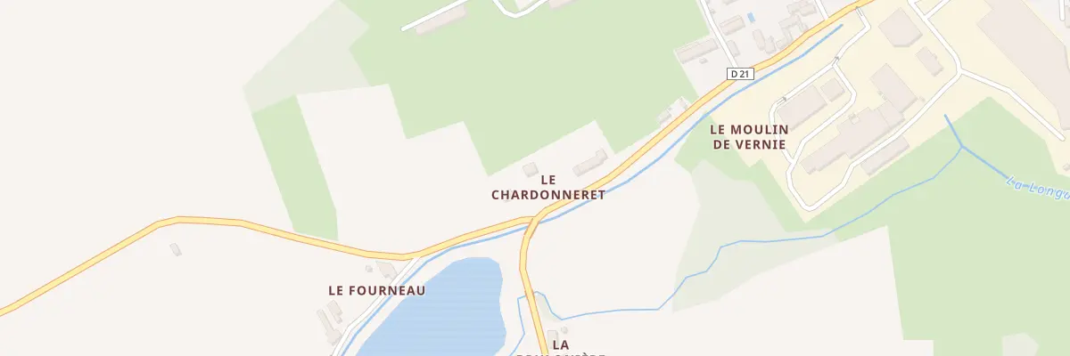 Plan du 38 Rue de Tessé à Vernie