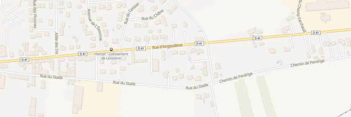 Plan du 40 Rue d’Angoulème à Hiersac