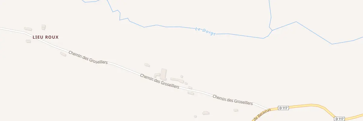 Plan du 5012 Le Lieu Roux à Rumesnil