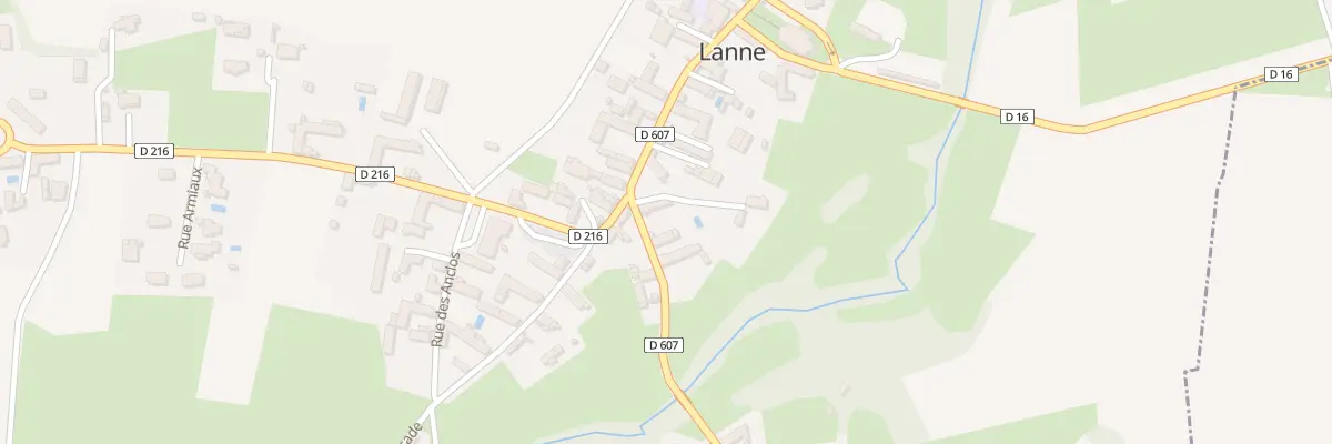 Plan du 5 Rue de l’Aubisch à Lanne