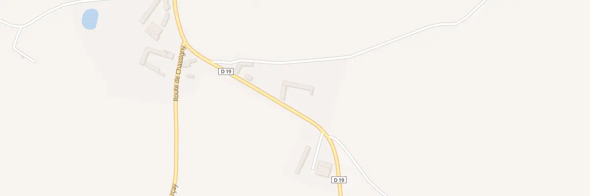 Plan du 14 Rte de Moncontour à Arçay